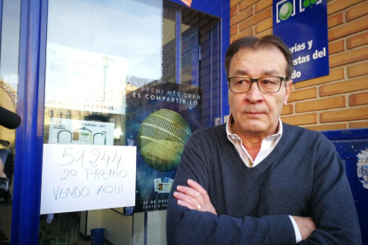 El Segon Premi de la Grossa de Nadal, a la Plaça Corsini