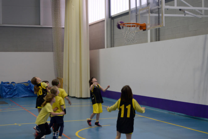Imatges de la Trobada d'Escoles de bàsquet de Tarragona.