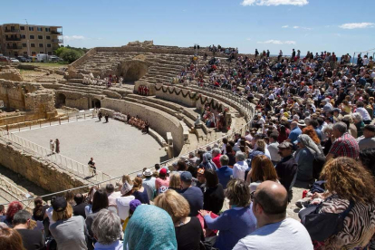 L'amfiteatre ha acollit la inauguració del festival romà de Tarragona