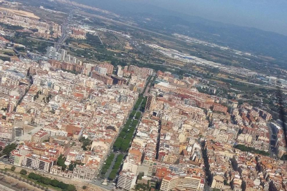 Tarragona des de l'aire