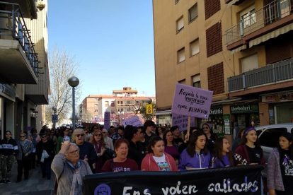 Ciutats com Tarragona, Reus o el Vendrell acullen manifestacions feministes
