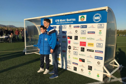 Presentació dels equips del CF Base Marc Bartra