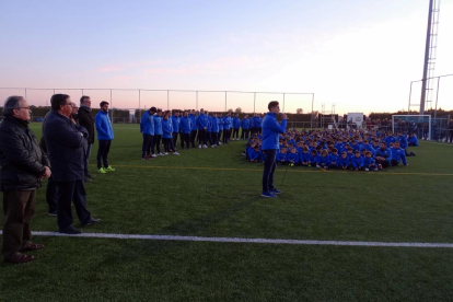 Presentació dels equips del CF Base Marc Bartra