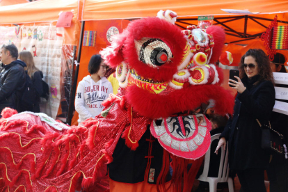 La Rambla s'omple d'activitats orientals per donar l'entrada a l'any nou xinès
