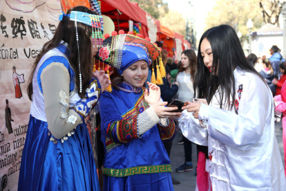 La Rambla s'omple d'activitats orientals per donar l'entrada a l'any nou xinès