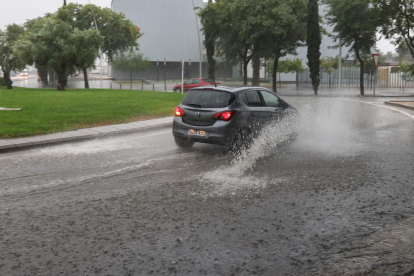 Problemes a Reus amb les pluges