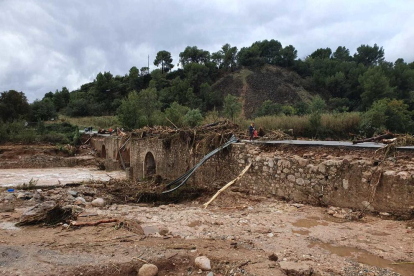 El Camp de Tarragona intenta recuperar la normalidad arreglando de los desperfectos ocasionados por los aguaceros