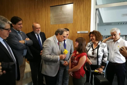 Quim Torra inaugura l'Ajuntament de Llorenç del Penedès