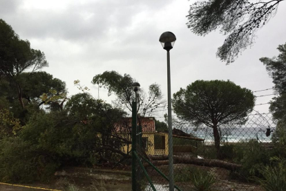 La forta tempesta de pluja i vent que aquest dimecres ha afectat al Camp de Tarragona ha deixat un rastre de desperfectes que moltes poblacions.