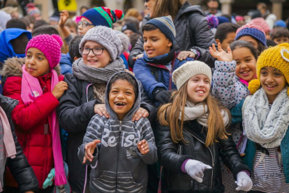 Més de 1.200 alumnes de primària han participat en aquest acte per donar la benvinguda a les festes nadalenques