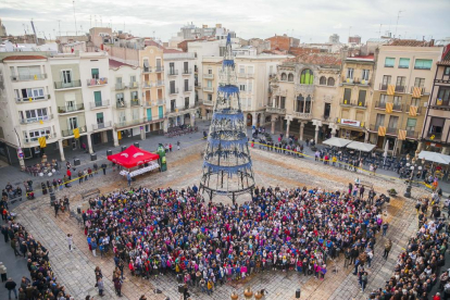 Més de 1.200 alumnes de primària han participat en aquest acte per donar la benvinguda a les festes nadalenques