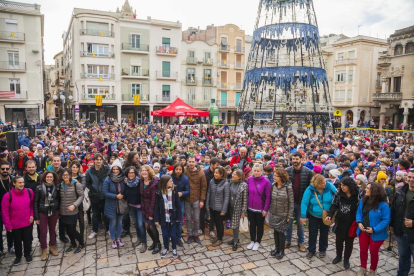 Més de 1.200 alumnes de primària han participat en aquest acte per donar la benvinguda a les festes nadalenques