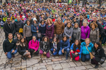 Més de 1.200 alumnes de primària han participat en aquest acte per donar la benvinguda a les festes nadalenques