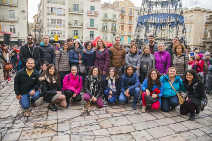 Més de 1.200 alumnes de primària han participat en aquest acte per donar la benvinguda a les festes nadalenques