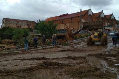 L'Espluga de Francolí, a la Conca de Barberà, ha estat una de les localitats més afectades pel temporal.