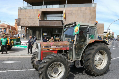 Tractorada d'Unió de Pagesos a Tarragona