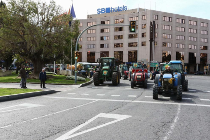 Tractorada d'Unió de Pagesos a Tarragona