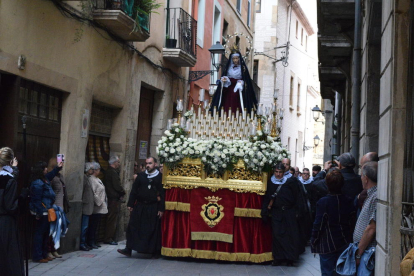 Última processó de la Setmana Santa de Tarragona.