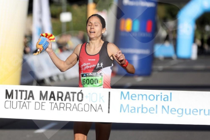 Arribada de la Mitja Marató de Tarragona.