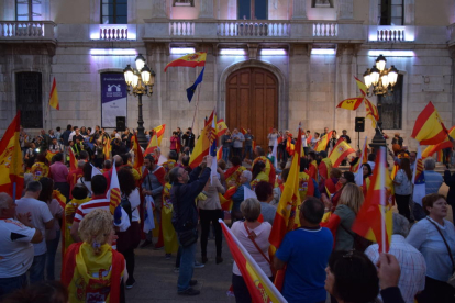 Manifestación unionista en Tarragona convocada por SCC