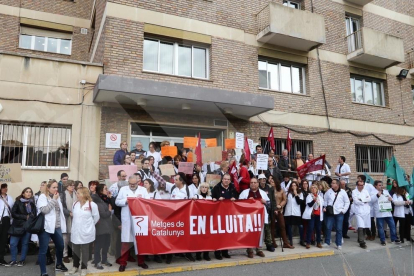 Concentració dels metges a Tarragona