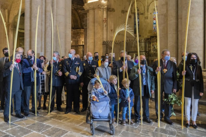 Bendición de palmas en Tarragona