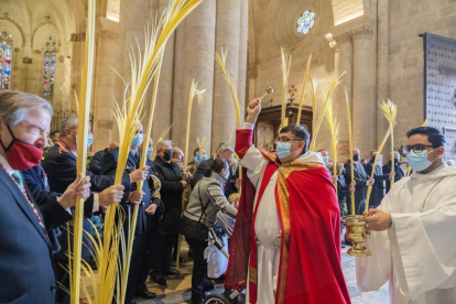 Bendición de palmas en Tarragona