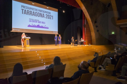 Los presupuestos participativos se presentaron este jueves 8 de julio en el Auditorio Augusto del Palau Ferial y de Congresos