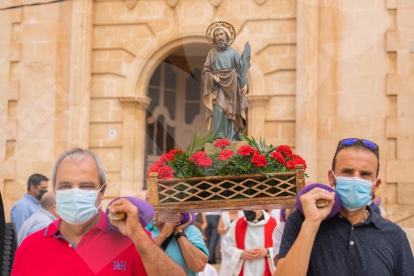 Roda de Berà celebra la processó del Pa Beneït per Sant Bertomeu aquest dimarts 24 d'agost