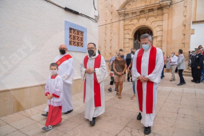 Roda de Berà celebra la processó del Pa Beneït per Sant Bertomeu aquest dimarts 24 d'agost