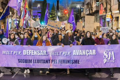 Manifestación en Tarragona 8M