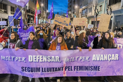 Manifestación en Tarragona 8M