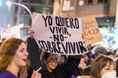 Manifestación en Tarragona 8M