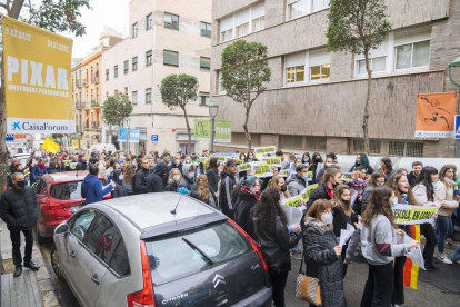 Manifestación por el catalán