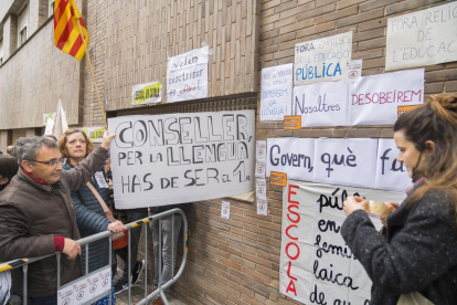 Manifestació pel català