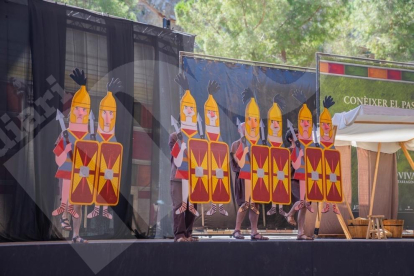 La mort de Juli Cèsar, l'acte que ha servit de cloenda del festival Tarraco Viva 2021 s'ha realitzat a l'auditori del Camp de Mart de Tarragona.