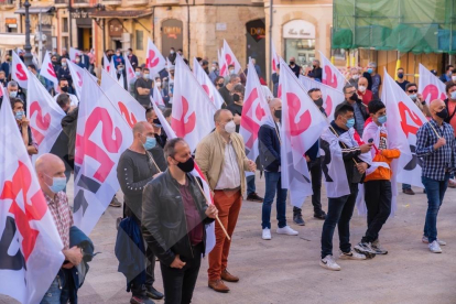 Manifestació dels treballadors de la petroquímica a Tarragona (II)