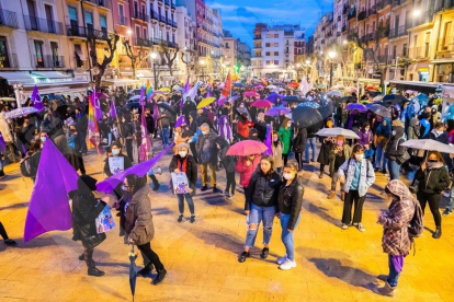 Manifestació pel 8-M a Tarragona