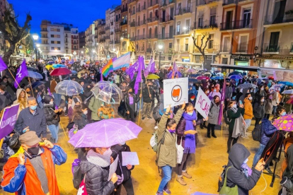Manifestación por el 8-M en Tarragona