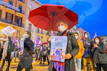 Manifestación por el 8-M en Tarragona