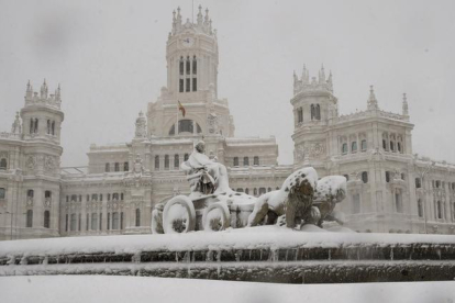 Madrid, Saragossa, Lleida, Burgos o Teruel, alguns dels punts on ha nevat.