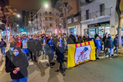 Segon dia de mobilització per l'empresonament de Pablo Hasel a Tarragona