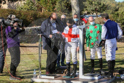 Curses de cavall del Cós de Sant Antoni de Vila-seca de 2021, es va celebrar sense públic i van participar fins a 15 cavalls.