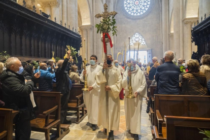 Bendición de palmas en Tarragona