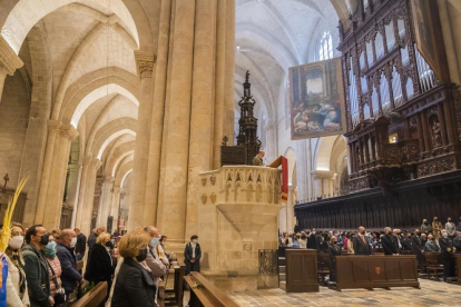 Bendición de palmas en Tarragona