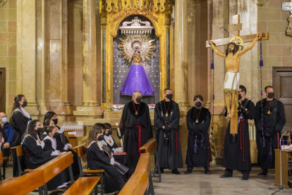 Imatges de la cerimònia i de la processó que els Natzarens van realitzar per Tarragona.