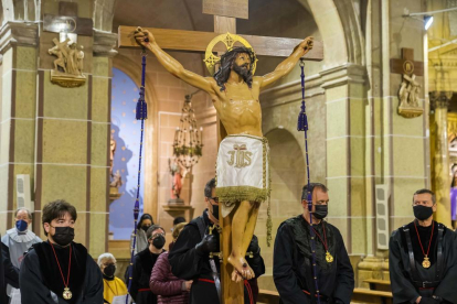 Imatges de la cerimònia i de la processó que els Natzarens van realitzar per Tarragona.