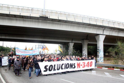 El passat mes de març es va celebrar una manifestació al Vendrell.
