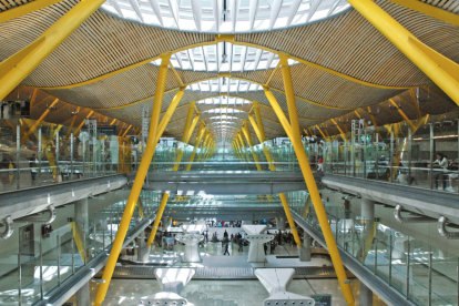 Aeroport de Barajas, Madrid.