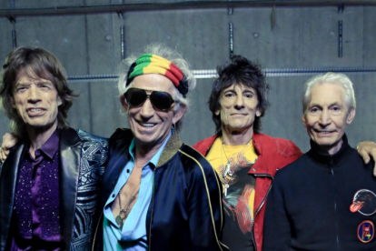 Imatge actual dels veterans Rolling Stones.